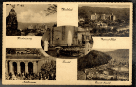 Karlovy Vary, okénkový (pohled)