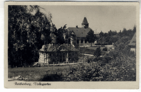 Liberec, Volksgarten (pohled)