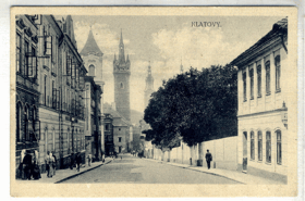 Klatovy - ulice (pohled)
