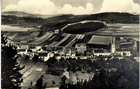 Hořice na Šumavě - celkový pohled (pohled)