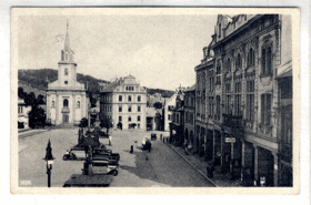 Nová Paka, náměstí (pohled)