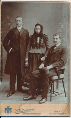 Rodinné foto - Vánoce 1909