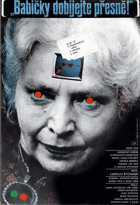 Filmový plakát - Babičky dobijejte přesně !