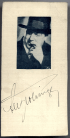 Ant. Holzinger - člen Velké Operety