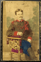 Voják - KOLOROVANÁ KABINETKA