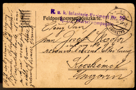 Feldpostkorrespodenzkarte (pohled)