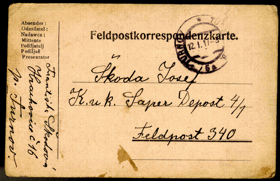 Feldpostkorrespodenzkarte (pohled)