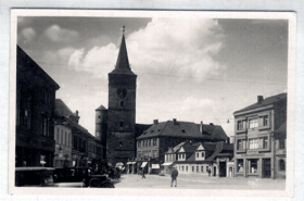 Jičín - Žižkovo náměstí (pohled)