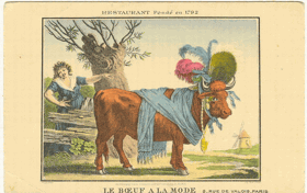 Restaurant Le Boeuf a la Mode - Paris (pohled)