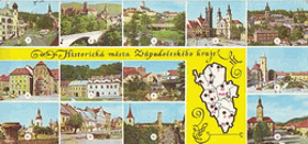 Historická města Západočeského kraje (pohled)