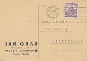 Jan Grab - dovoz vína (pohled)