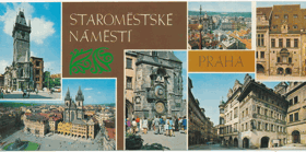 Praha - Staroměstské náměstí (pohled)