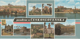 Pozdrav z Československa (pohled)