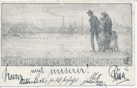Gedenket der Obdachlosen (pohled)