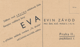 Časopis EVA (pohled)