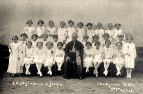 České Budějovice - I. sv. přijímání u sv. Josefa (pohled)