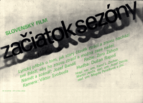 Filmový plakát - Začiatok sezóny