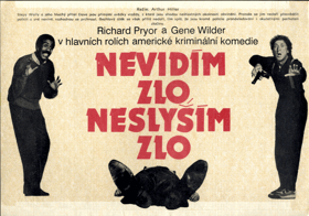 Filmový plakát - nevidím zlo, neslyším zlo