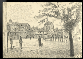 Praha - Pohořelec (pohled)