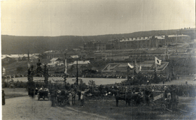 Sokolská slavnost - Vladivostok 1918 (pohled)