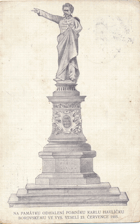 Vysoké Veselí - odhalení pomníku K. H. Borovskému 23. července 1905 (pohled)