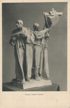 Pomník Franta Úprka - Pútníci (pohled)