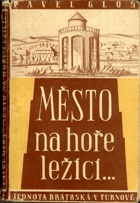 Město na hoře ležící