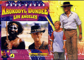 Fotoska - Krokodýl Dundee v Los Angeles