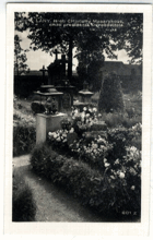 Lány - hrob Charlotty Masarykové (pohled)