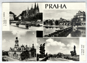 Praha - okénkový (pohled)