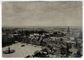 České Budějovice - pohled z Černé věže (pohled)