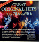 9 LP - Great Original Hits of the ´50s and ´60s