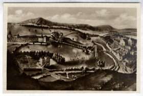 Lázně Kuks v roce 1726 (pohled)