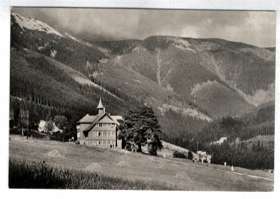 Krkonoše - Svatý Petr, zotavovna Zvon (pohled)