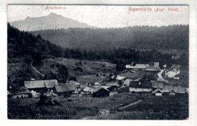 Regenhütte - Arber - Velký Javor - Bavorský les (pohled)