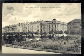 Zagreb - Záhřeb - Trg Franje Josipa (pohled)