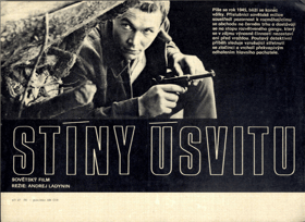 Filmový plakát - Stíny úsvitu