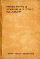 Premiéres Notions De Vocabulaire Et de Lecture