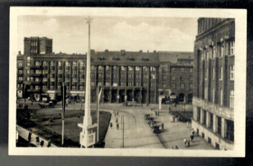 Ostrava -Náměstí Dr. E. Beneše (pohled)