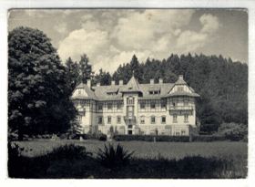 Lázně Luhačovice - státní lázně - Dům Leoše Janáčka (pohled)