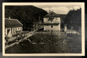 Šternberk na Moravě - Koupaliště (pohled)