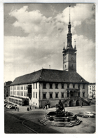 Olomouc - Radnice a Césarova kašna (pohled)