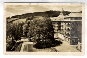Lázně Jeseník - Priessnitzovo sanatorium (pohled)