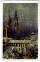 Brno - Dóm a  Františkovo museum (pohled)