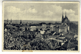 Brno - Celkový pohled (pohled)