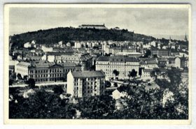 Brno - Pohled na Špilberk (pohled)