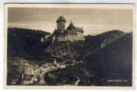 Hrad Karlův Týn (pohled)