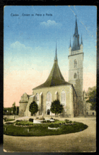 Čáslav - Chrám sv. Petra a Pavla (pohled)