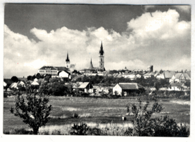 Čáslav - celkový pohled na město (pohled)