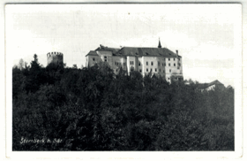 Šternberk nad Sázavou - zámek (pohled)
